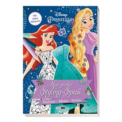 Abbildung von Disney Prinzessin: Mein großer Styling Spaß: Stickern, Malen, Stylen