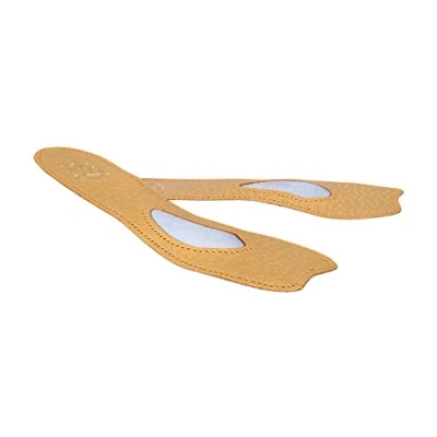 Abbildung von Orthopädische 3/4 Leder Schuheinlagen für Pumps und High Heels, Einlegesohlen offene Schuhe, mit Mittelfußwölbungs Unterstützung (39 EUR / 6 UK/Damen)