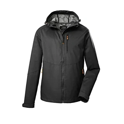 Abbildung von Killtec Herren Softshelljacke/Outdoorjacke mit Kapuze KOS 84 MN SFTSHLL JCKT; schwarz, XL, 39142 000