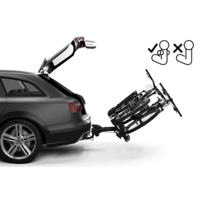 Abbildung von THULE 965500 Fahrradträger für die Anhängerkupplung