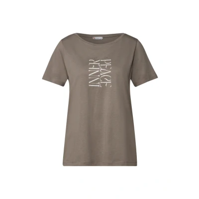 Abbildung von STREET ONE Shirttop, mit Wording Print