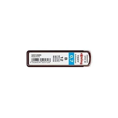 Abbildung von rOtring Tikky Druckbleistift Nachfüllminen 0,7 mm B 10 Stück (120 Minen)