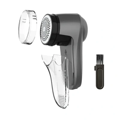 Abbildung von Black + Decker Akku Rasierer BXLR500E 90 Minuten Rasurzeit USB Ladefunktion Abnehmbarer Behälterextilien einsetzbar Handliches Design für eine einfache Reinigung