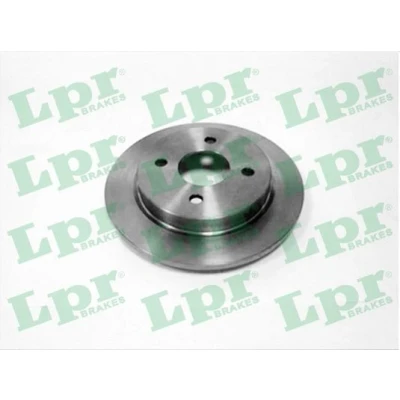 Abbildung von LPR F1161P Bremsscheibe 253 10 4 voll FORD: FIESTA 5, Focus Mk1 Hatchback, Saloon