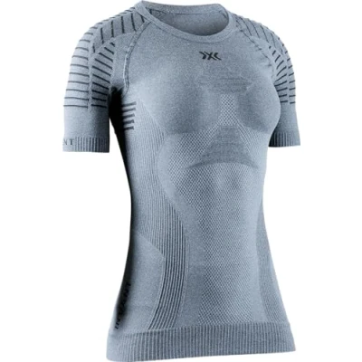 Abbildung von X Bionic Women&#039;s Invent 4.0 Light Shirt Short Sleeve Women T, Grey Melange/Anthracite, XS