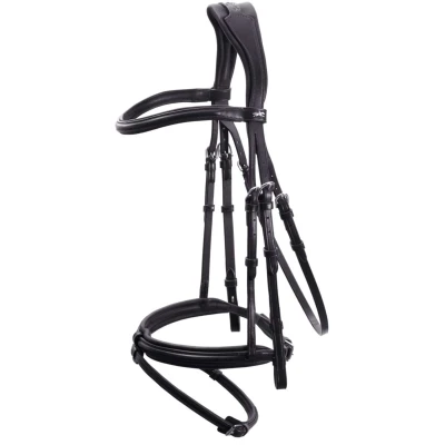 Abbildung von Schockemöhle Trense Premium Tokyo Select Schwarz/Silber VB
