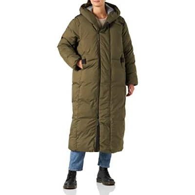 Abbildung von G Star Whistler LONG Wintermantel, Damen, Größe: Medium, Shadow olive