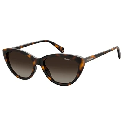 Abbildung von Polaroid Damen Pld 4080/S Sonnenbrille, Dkhavana, 55 EU