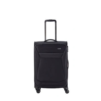 Abbildung von Travelite Chios Trolley M 67 Schwarz Koffer mit 4 Rollen Weichgepäck