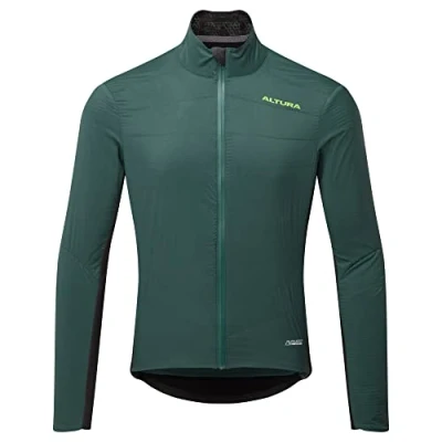 Abbildung von Altura Endurance Blast Herren Fahrradjacke, wasserabweisend, Dunkelgrün Größe L