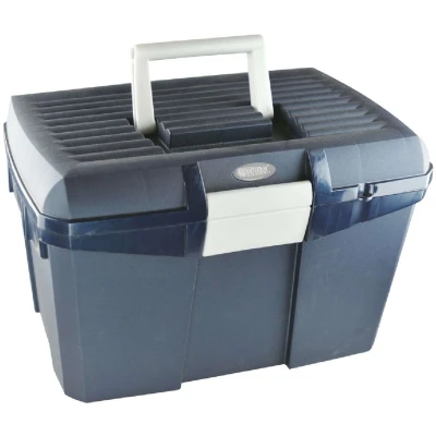 Abbildung von Hippotonic Putzkoffer Navy/Grau 40x27,5x24,5cm