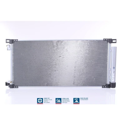 Abbildung von NISSENS 940796 Klimakondensator mit Trockner Aluminium 697 R 134a