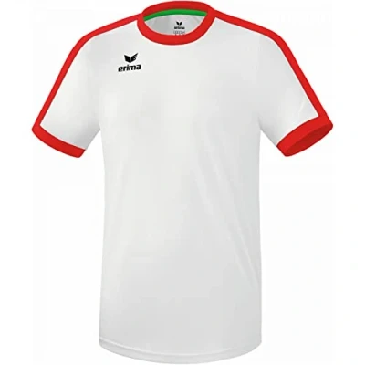 Abbildung von Erima Unisex Retro Star Trikot, Weiß/Rot, XL EU