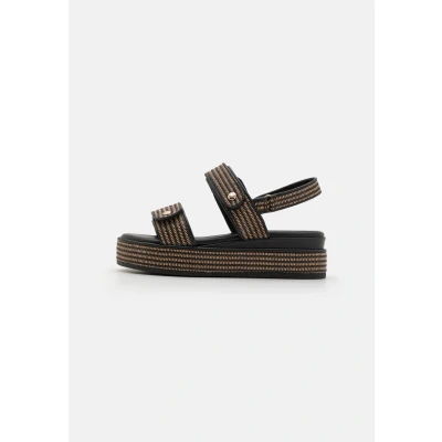 Abbildung von Marco Tozzi Plateausandalette, Damen, Größe: 38, Black Schuhe
