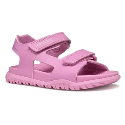 Abbildung von Geox Fusbetto Unisex Trekkingsandale für Kinder, Größe: 38, Pink Schuhe