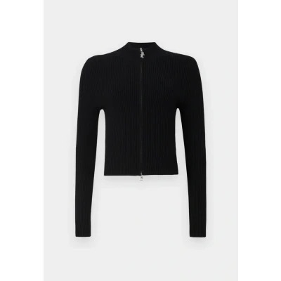 Abbildung von HUGO Sestry Strickjacke, Damen, Größe: Large, Black