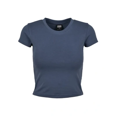 Abbildung von Urban Classics Stretch Jersey Cropped TEE Tshirt basic, Damen, Größe: XXL, White