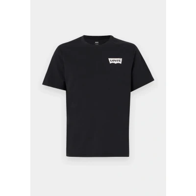 Abbildung von Levi&#039;s Graphic Crewneck Tee Color Bw Caviar Gra