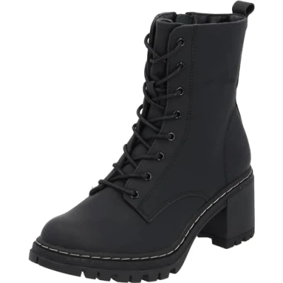 Abbildung von Palado Kefalonia Plateaustiefelette, Damen, Größe: 38, Black matt Schuhe