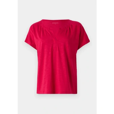 Abbildung von TOM Tailor Tshirt basic, Damen, Größe: Medium, Raspberry red