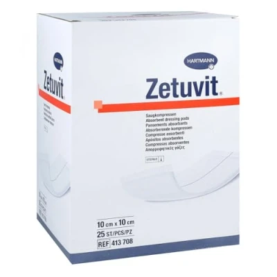 Abbildung von Zetuvit Saugkompresse steril 10x10 cm
