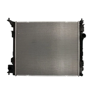 Abbildung von NRF 59328 Kühler, Motorkühlung Aluminium 540 471 26 Kühlrippen gelötet