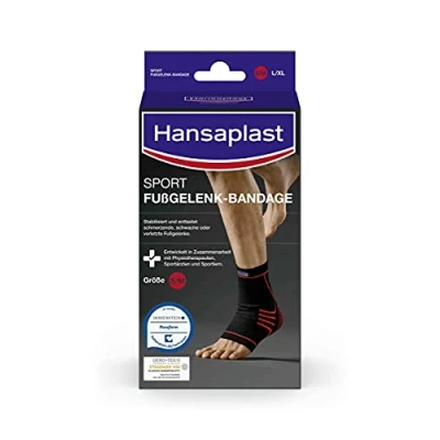 Abbildung von Hansaplast Sport Fußgelenk Bandage Gr S/M