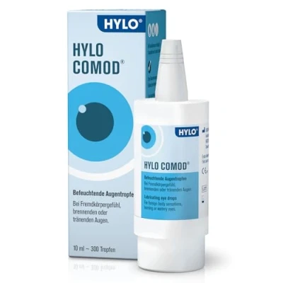 Abbildung von HYLO COMOD Augentropfen bei trockenen Augen mit Hyaluronsäure, 10 ml (1er Pack)