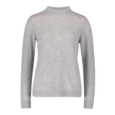 Abbildung von Betty Barclay MIT Stehkragen Strickpullover, Damen, Größe: 42, Light silver melange