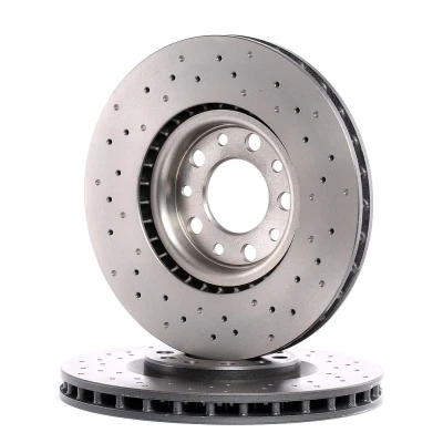 Abbildung von BREMBO XTRA LINE 09.9363.2X Bremsscheibe 305 28 5 gelocht/innenbel. beschichtet hochgekohlt ALFA ROMEO: Giulietta Van, 159 Sportwagon, Saloon