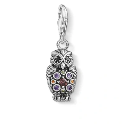 Abbildung von Thomas Sabo Damen Charm Anhänger Siamkatze Club 925 Sterling Silber 1511 041 25