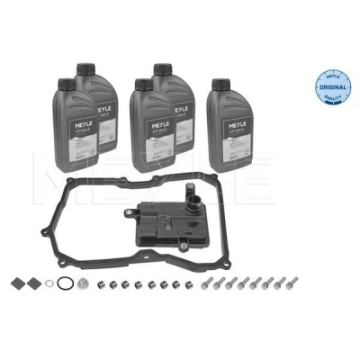 Abbildung von MEYLE 100 135 0112 Teilesatz, Ölwechsel Automatikgetriebe mit Zubehör Ölmenge für Standardölwechsel VOLKSWAGEN: Golf 7, 7 Variant