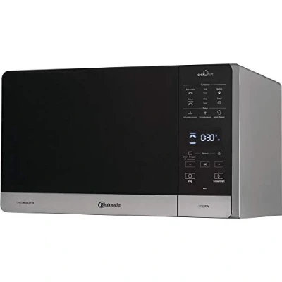 Abbildung von Bauknecht MW 49 SL Freistehender Mikrowellen Backofen/ Mikrowelle 800 Watt/ Quarz Grill 900 Heißluft 1700 Dampfgarfunktion inkl. Dampfgarbehälter