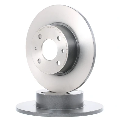 Abbildung von BREMBO COATED DISC LINE 08.3126.11 Bremsscheibe 251 10 4 voll beschichtet mit Schrauben FIAT: Stilo Multi Wagon, BRAVO 2, Hatchback