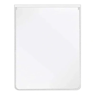 Abbildung von VELOFLEX 3113500 Schutz und Ausweishülle 89 x 110 mm, PP Folie, mit Einreißschutz, dokumentenecht, 20 Stück