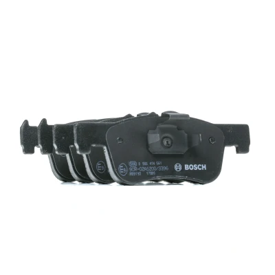 Abbildung von BOSCH 0 986 494 561 Bremsbelagsatz Low Metallic mit Anti Quietsch Blech, Kolbenclip BMW: 1 Hatchback, 2 Coupe, Convertible kfzteile, mister auto