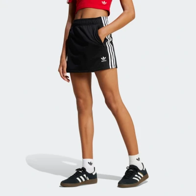 Abbildung von adidas Originals Firebird Junior Minirock für Kinder, Größe: 140, Black