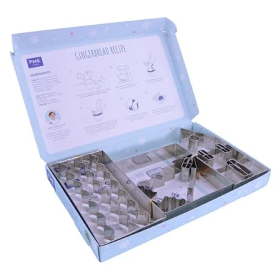 Abbildung von PME Lebkuchenhaus Ausstecher Set, Silber