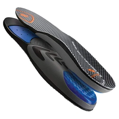 Abbildung von Sof Sole Airr Orthopädische Einlegesohlen COOLMAX Feuchtigkeitsregulierung, SKYDEX Luftkapseln, Gel Vorderfußpolsterung, verstärkte Nylonplatte für Stabilität &amp; Unterstützung EU Größe 39 41