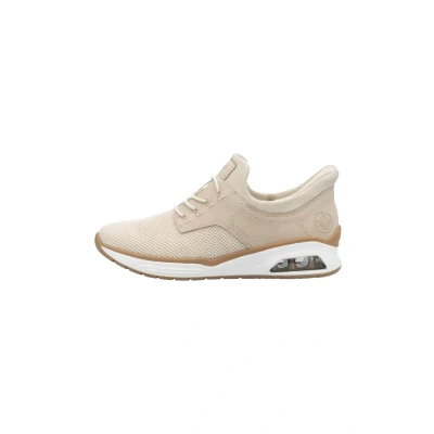 Abbildung von Rieker Damen M5665 Slipper, Beige, 38 EU