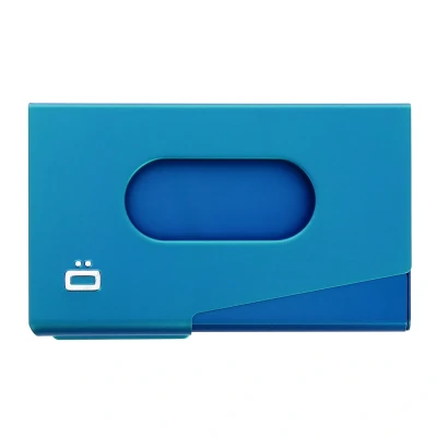 Abbildung von Ögon One Touch Business Card Holder Blue