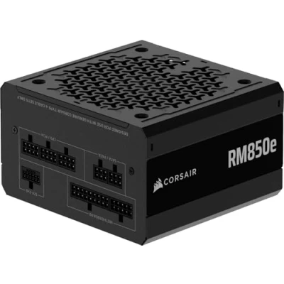 Abbildung von CORSAIR RM850e (2025) Fully Modular Low Noise ATX Power Supply with 12V 2x6 Cable 3.1 &amp; PCIe 5.1 Compliant, Cybenetics Gold Efficiency, 105C Rated Capacitors, Modern Standby Mode Black