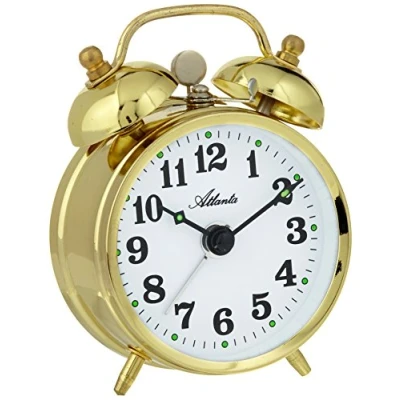 Abbildung von Atlanta Mech. Wecker Analog Gold 1068 9