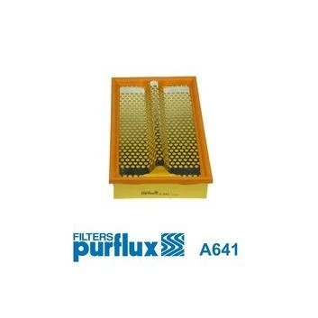 Abbildung von PURFLUX A641 Luftfilter 61 171 288 Filtereinsatz MERCEDES BENZ: W124 Saloon, 190, E Class SSANGYONG: Korando II Off Road
