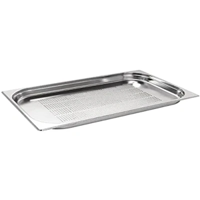 Abbildung von Vogue 12925 GN Behälter Edelstahl 6,5cm GN1/1 gelocht