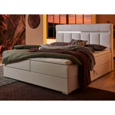 Abbildung von ATLANTIC home collection Boxbett »Tessa« mit LED Beleuchtung und Bettkasten