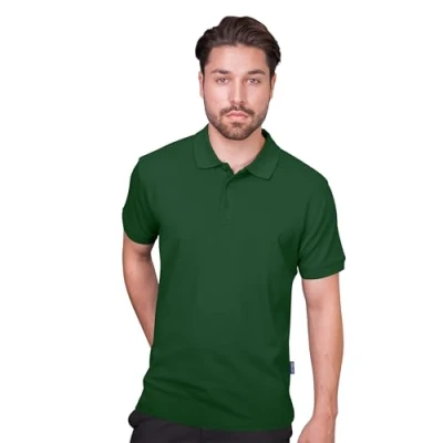 Abbildung von HRM Herren 301 Polohemd, Bottle Green, XXL