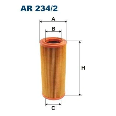 Abbildung von Luftfilter FILTRON AR234/2