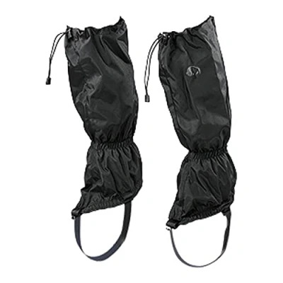 Abbildung von Tatonka Gaiter 420 HD (Gr. L) Wasserdichte, lange Gamaschen mit Schuh Riemen und Reißverschluss Schützen Schuhe Hosenbeine beim Wandern Trekken Größe L (black)