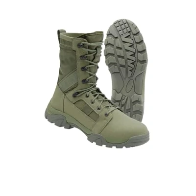 Abbildung von Brandit Defense Schnürstiefel, Herren, Größe: 46, Olive Schuhe